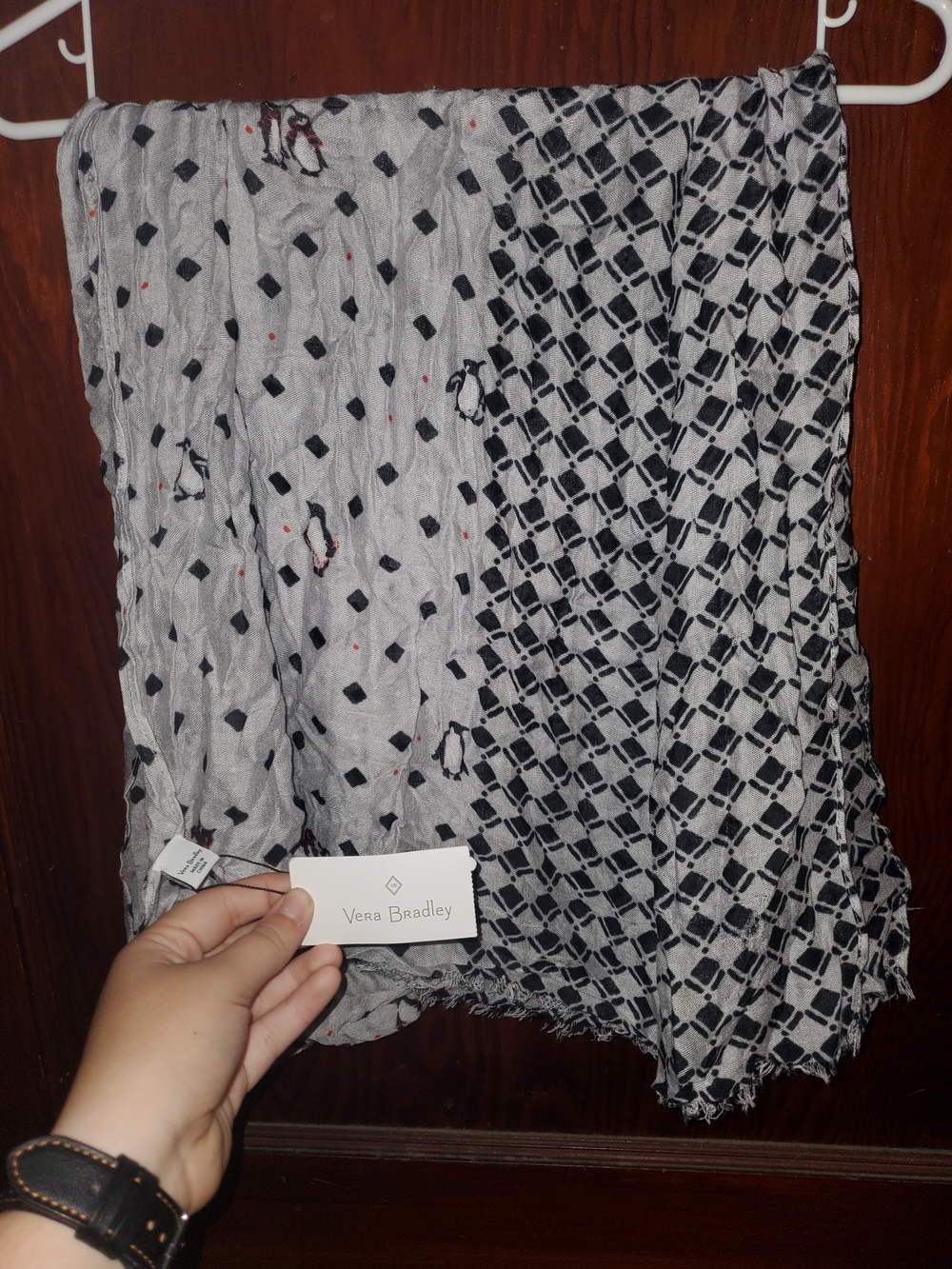 Playful Penguin Scarf By Vera Bradley